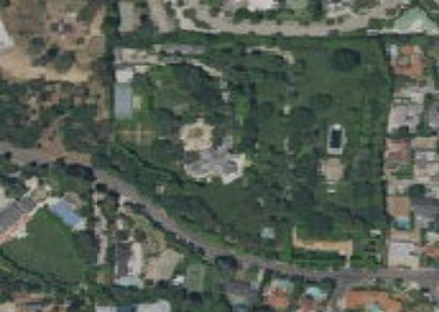 Satellite view of the estate